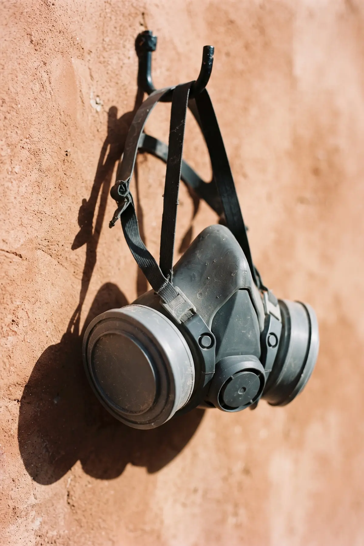 Semimaschera respiratoria con doppio filtro sostituibile