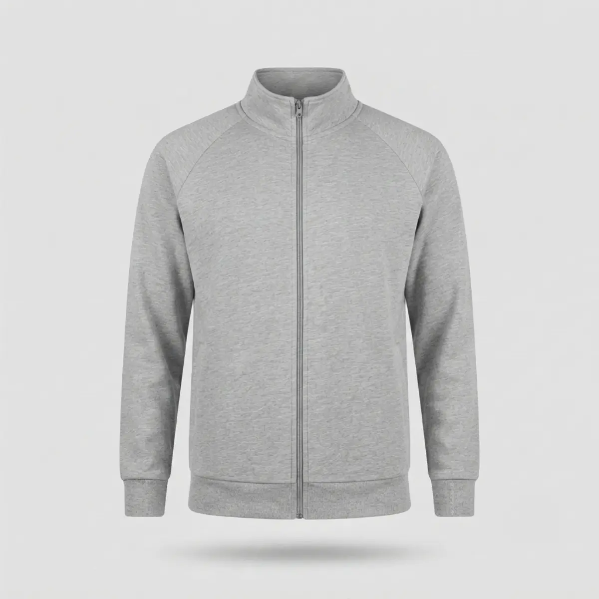 Felpa Jacket french terry zip lunga
