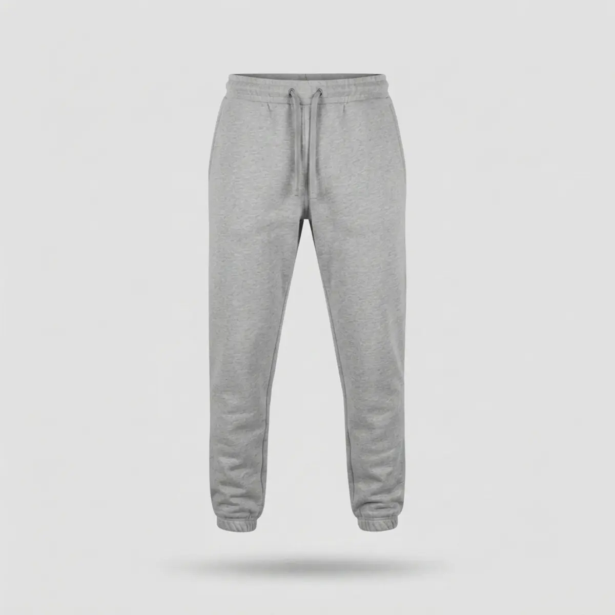 Pantalone fit in felpa french terry