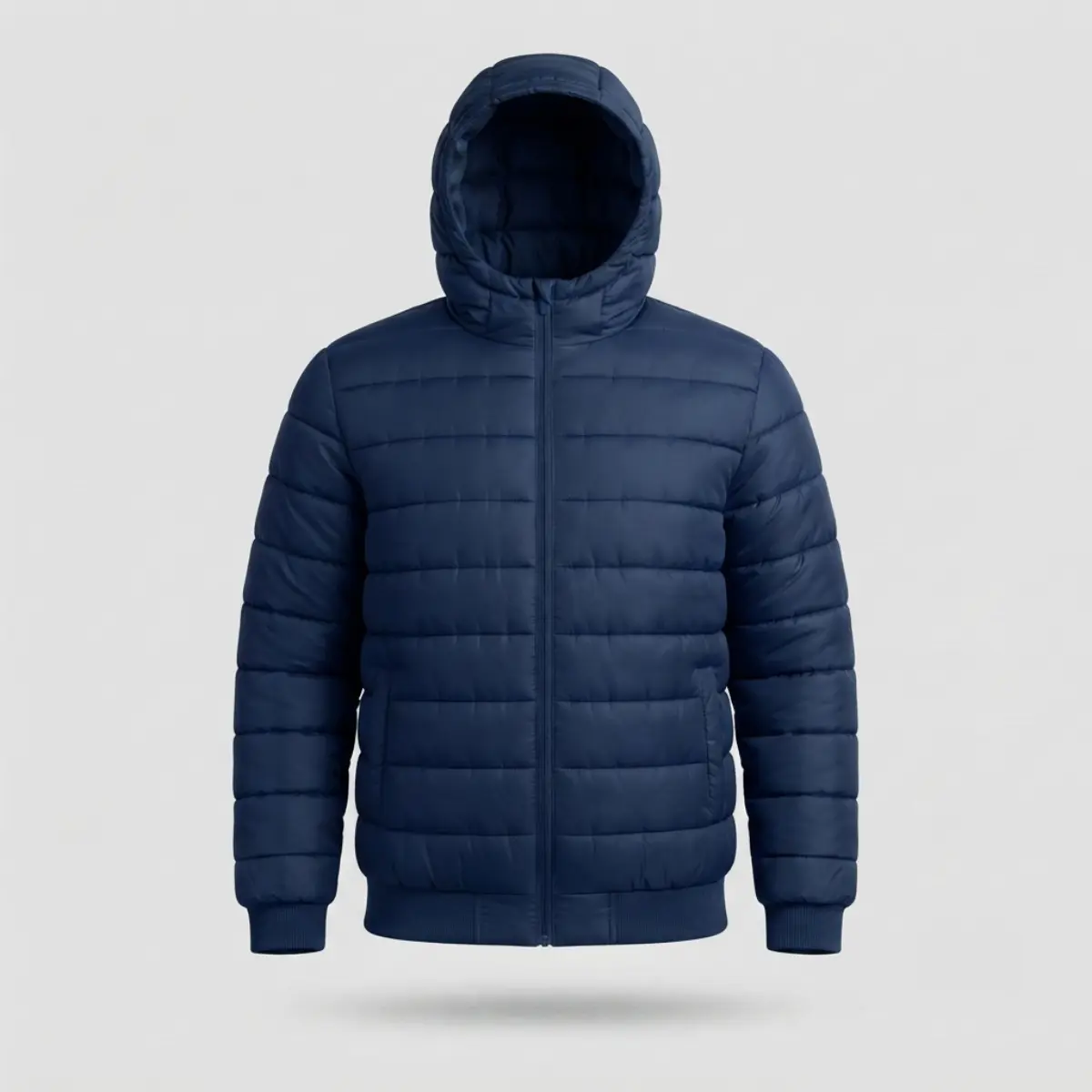 Siberia giacca zip lunga con cappuccio